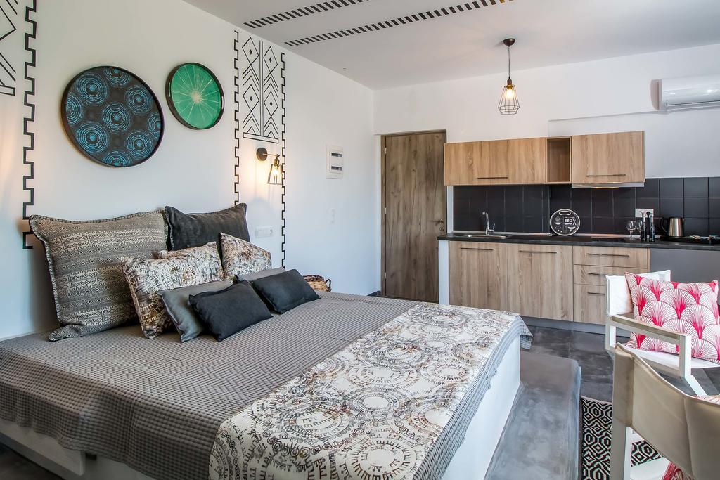 Len Art Selected Studios Faliraki Exterior foto
